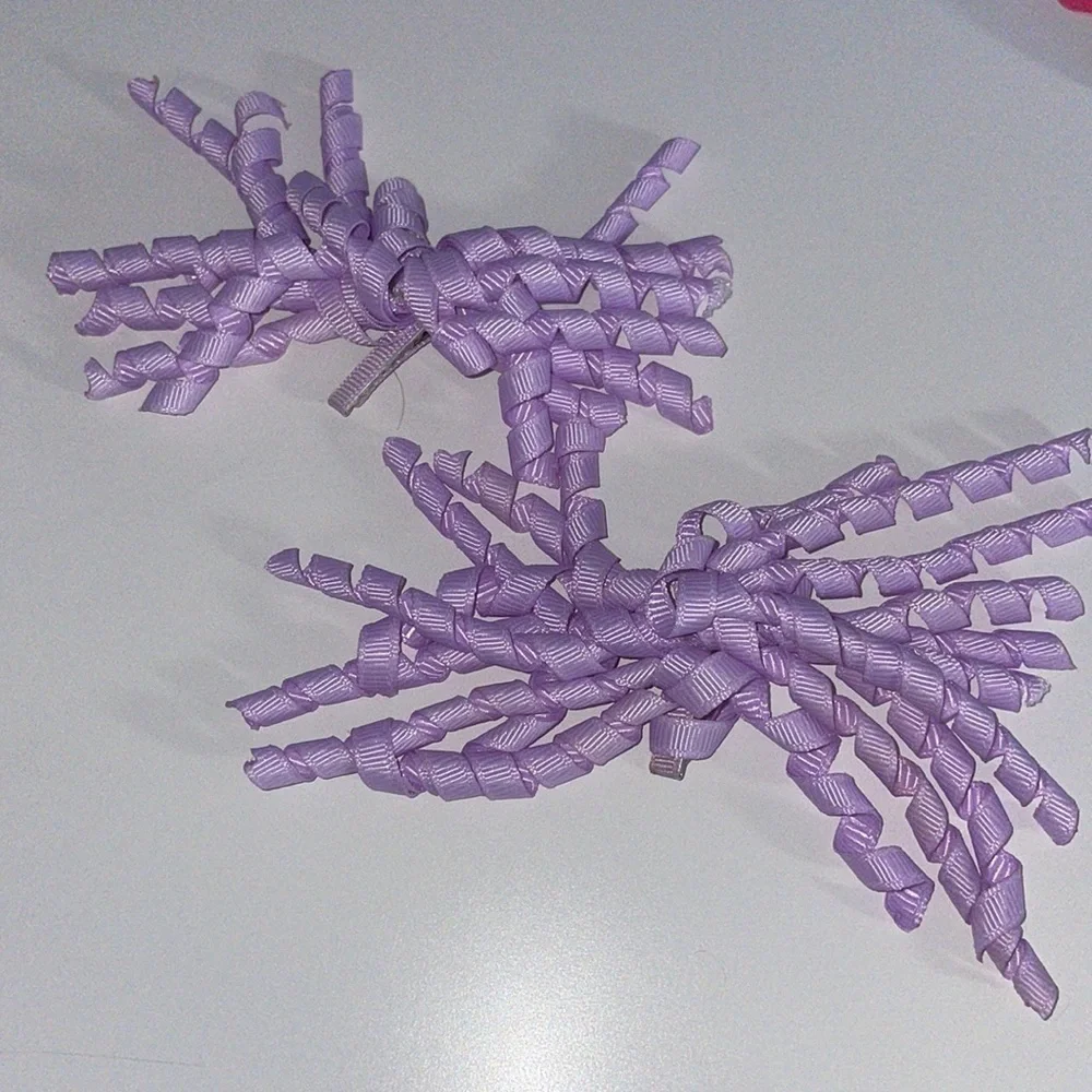 17 count swirly hair clips 11 small 6 big